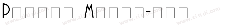 Prilly Monly字体转换
